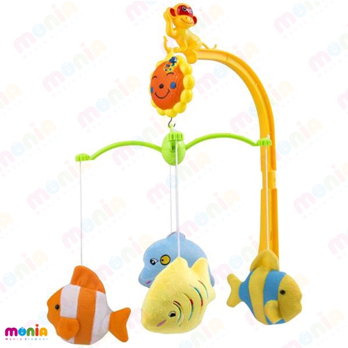 خرید آویز بالای تخت نوزاد موزیکال