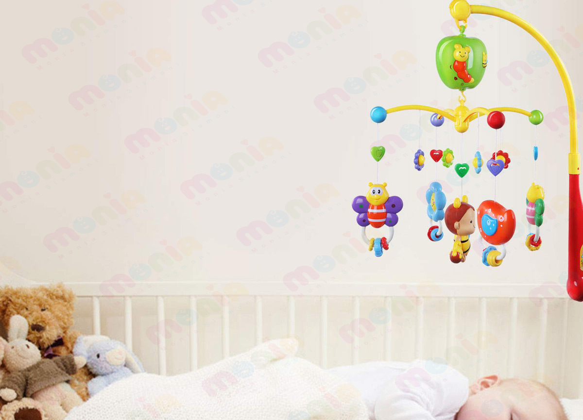 فروش اویز بالای تخت نوزاد